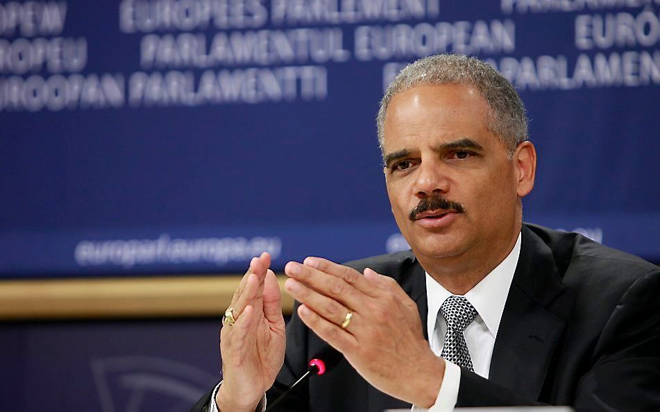 De Amerikaanse minister van Justitie Eric Holder.  Foto EPA