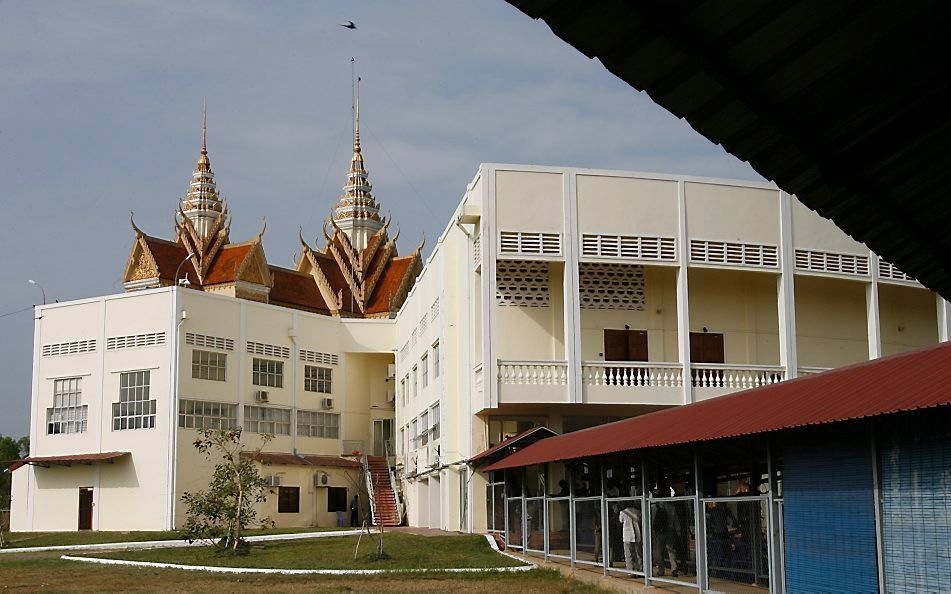 Cambodjatribunaal in Phnom Penh. Foto EPA