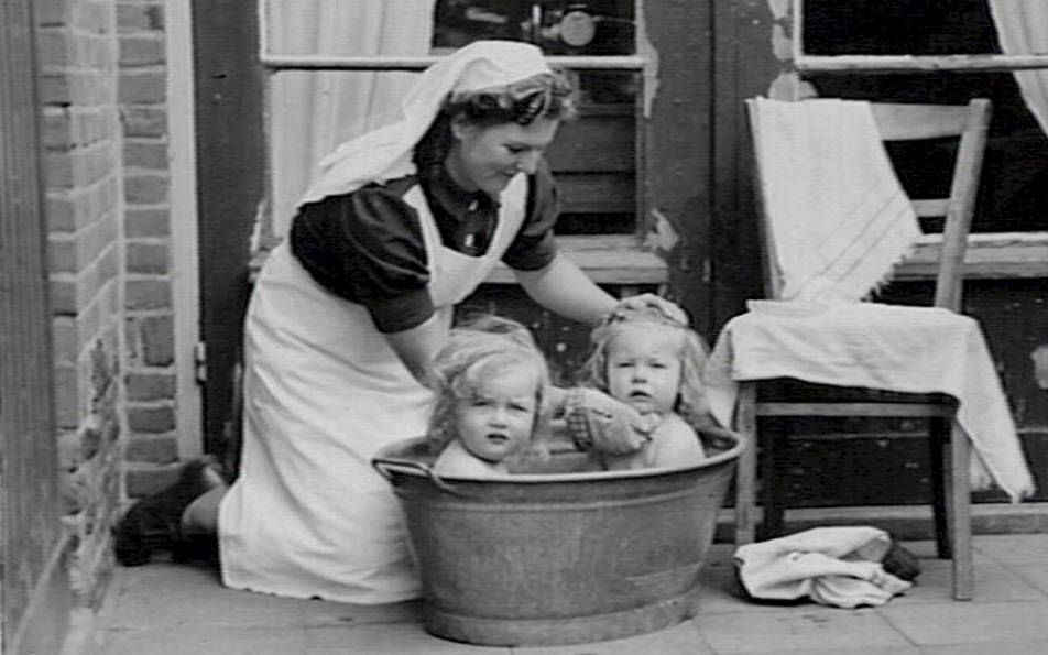 Oldenzaal, ca. 1950. Beeld Katholiek Documentatiecentrum Nijmegen