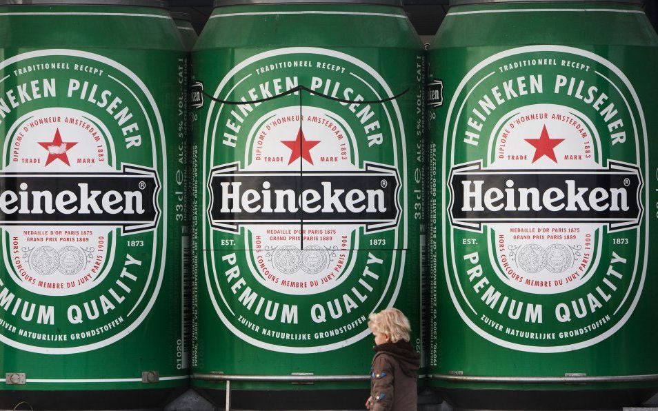 Bierbrouwer Heineken heeft vorig jaar de winst fors zien stijgen. De winst is bovendien hoger dan verwacht. De resultaten werden onder meer gestuwd door de aankoop van de Mexicaanse bieractiviteiten van Femsa. Foto ANP