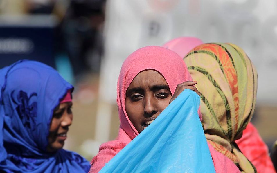 Uitgeprocedeerde Somaliërs in Ter Apel. Foto ANP