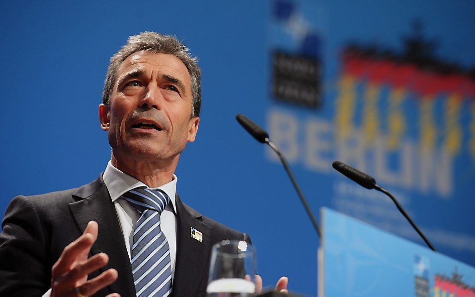 NAVO-secretaris-generaal Anders Fogh Rasmussen. Foto EPA