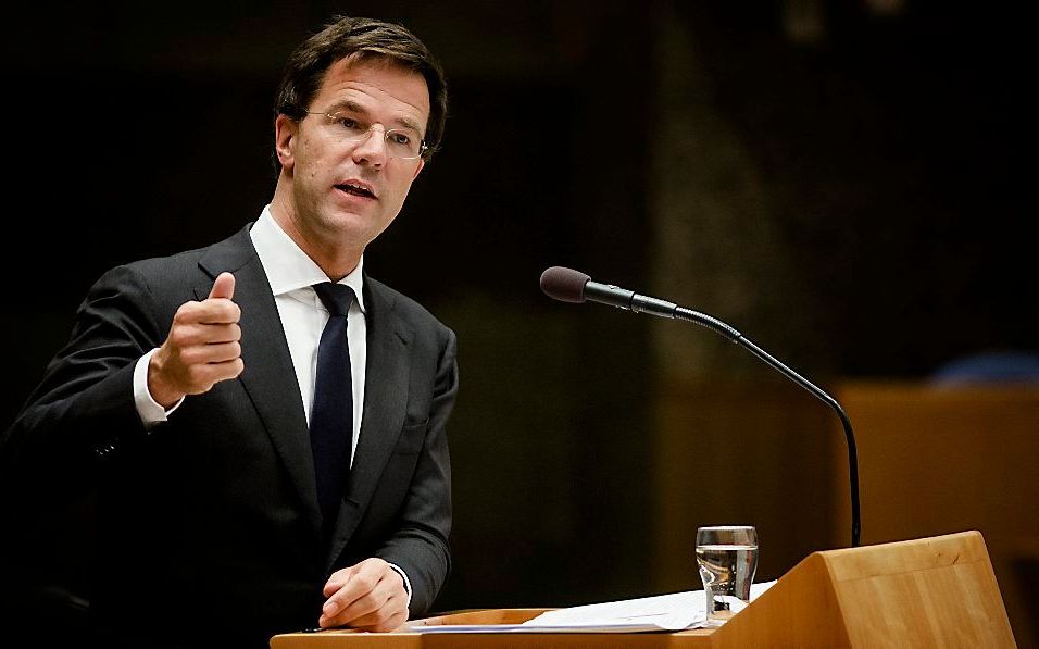 Premier Rutte. Beeld ANP