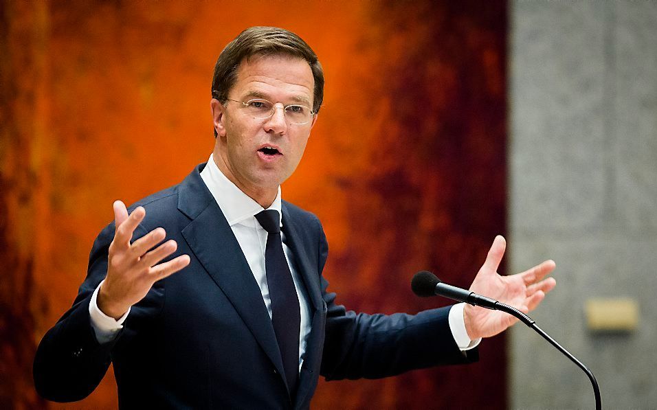 Premier Rutte. Beeld ANP