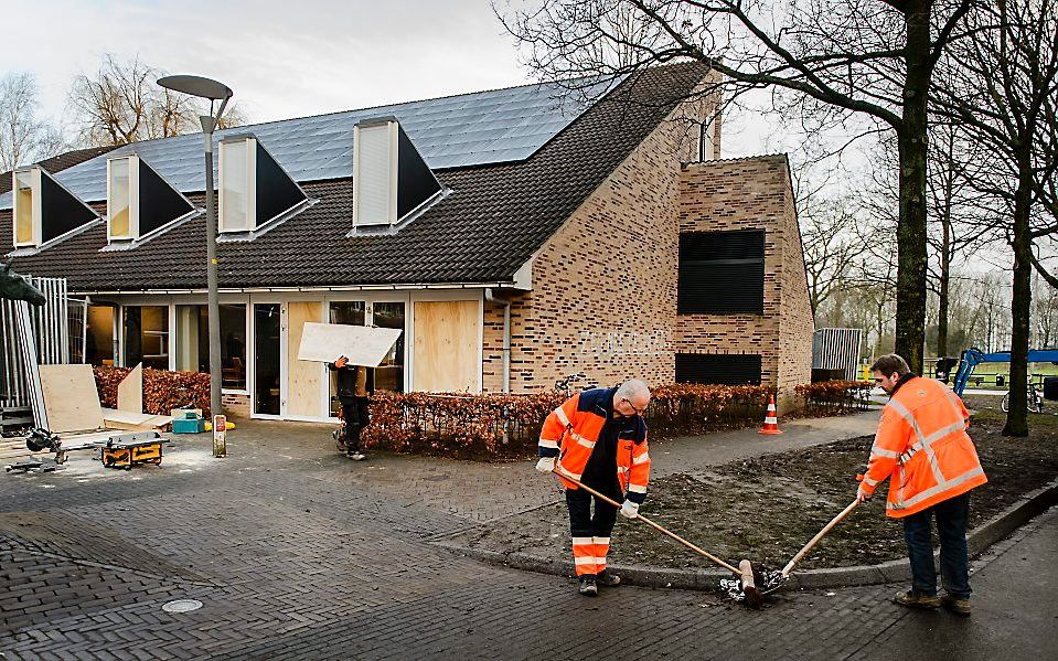 De gemeenten Geldermalsen, Neerijnen en Lingewaal stevenen af op een bestuurlijke fusie. Foto: het gemeentehuis van Geldermalsen. beeld ANP