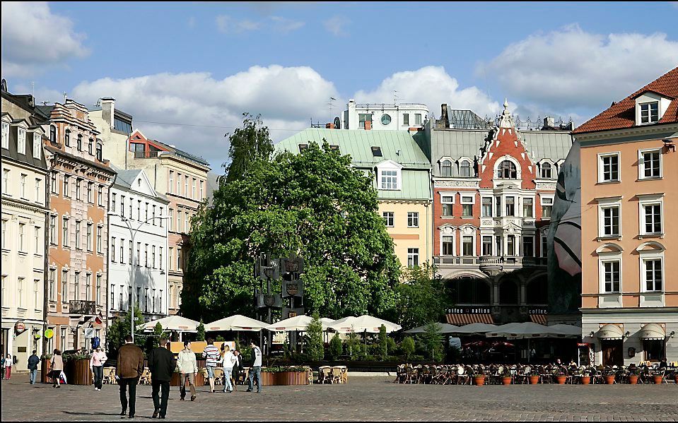 Riga, hoofdstad van Letland. Foto ANP