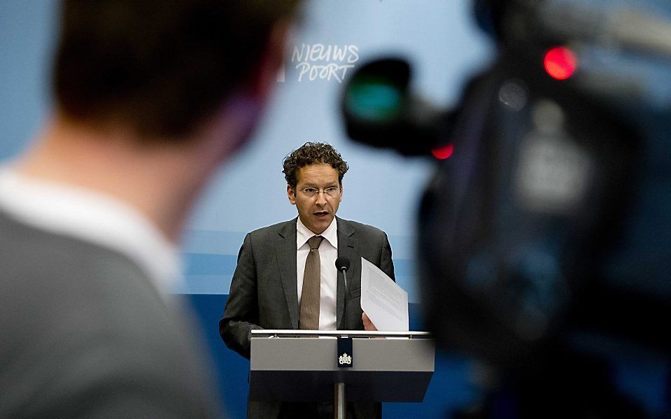 Dijsselbloem. Foto ANP