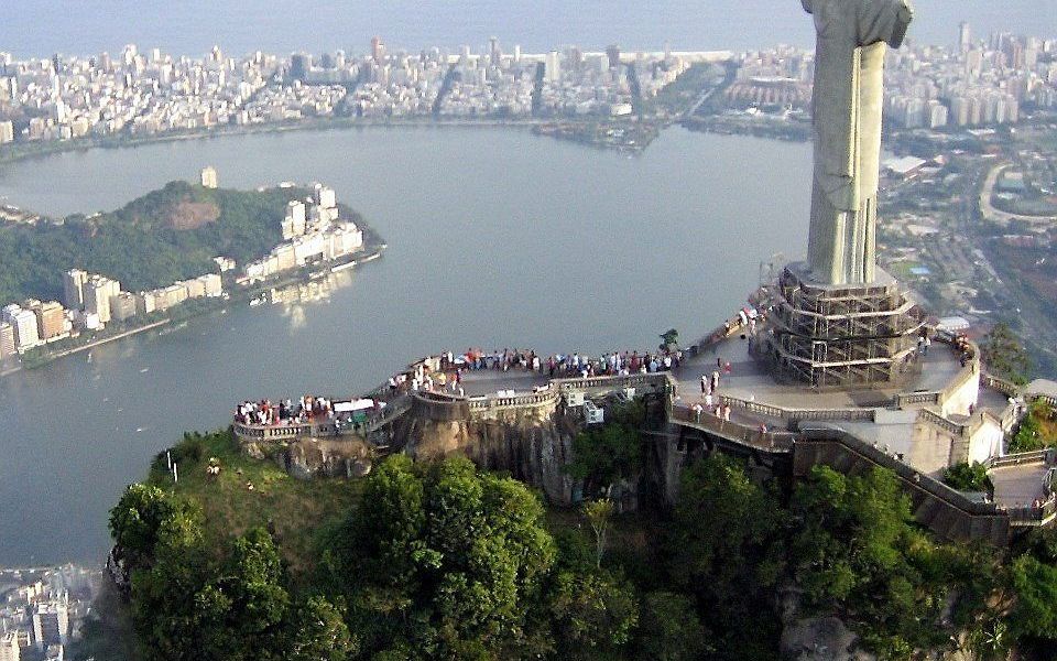 Het Christusbeeld in Vladivostok zou met 38 meter net zo hoog moeten worden als dat in de Braziliaanse stad Rio de Janeiro. beeld Wikimedia