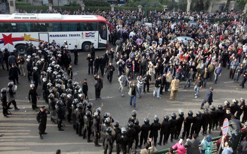 Protesten in Caïro. Foto EPA