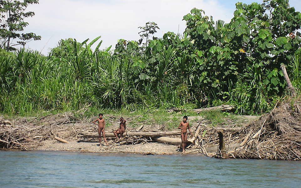 De indianenstam in zuidoost Peru. Foto Gabriella Gali, Uncontactedtribes.org