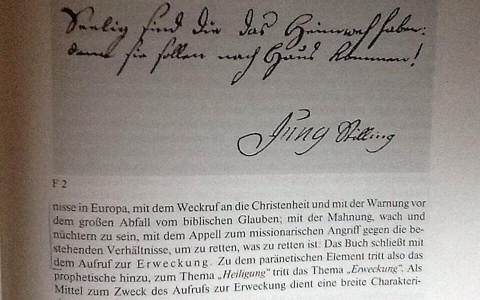 ”Selig sind die das Heimweh haben, denn sie sollen nach Hause kommen”, schreef de Duitse theoloog Johann Heinrich Jung-Stilling. beeld dr. Bart Jan Spruyt