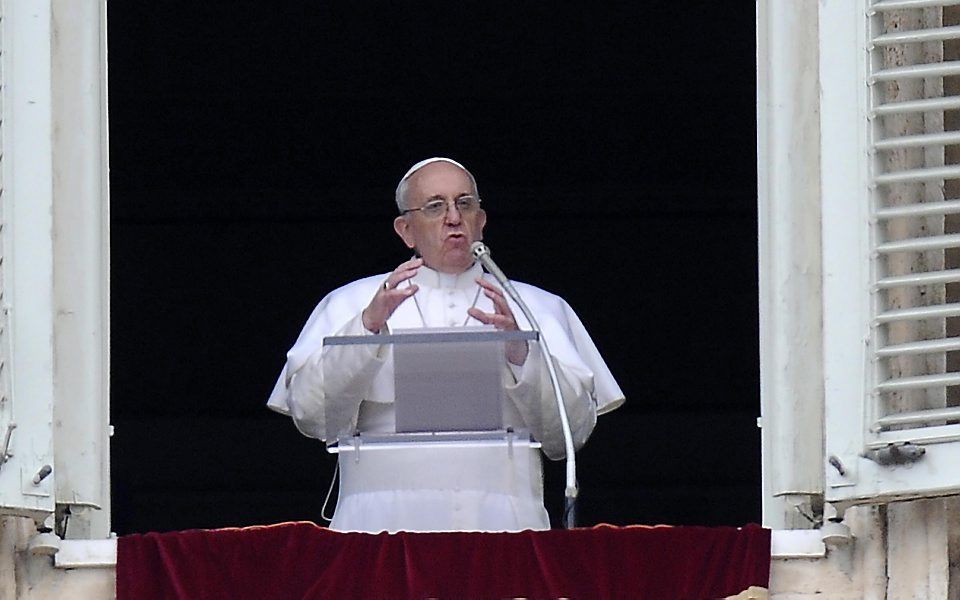 Paus Franciscus. beeld EPA