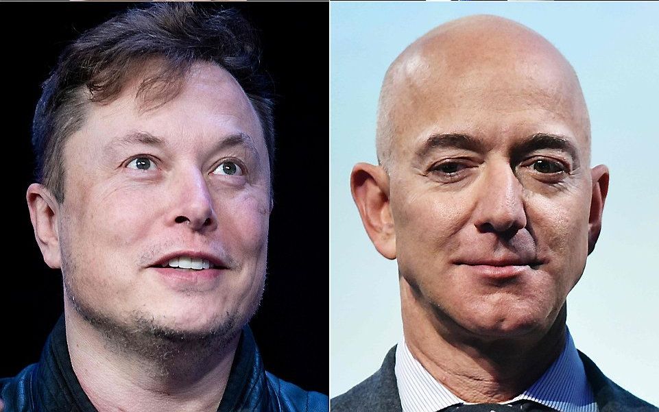 Gates, Biden, Bezos en Musk, allen slachtoffers van de hack bij Twitter. beeld AFP