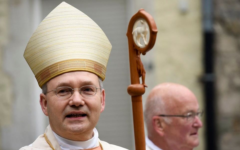 Helmut Dieser, Bishop of Aachen. image AFP, Patrik Stollarz