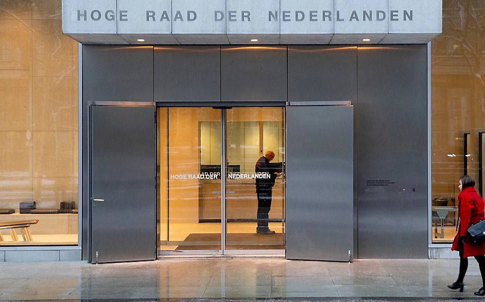 Het gebouw van de Hoge Raad in Den Haag. beeld ANP, Niels Wenstedt