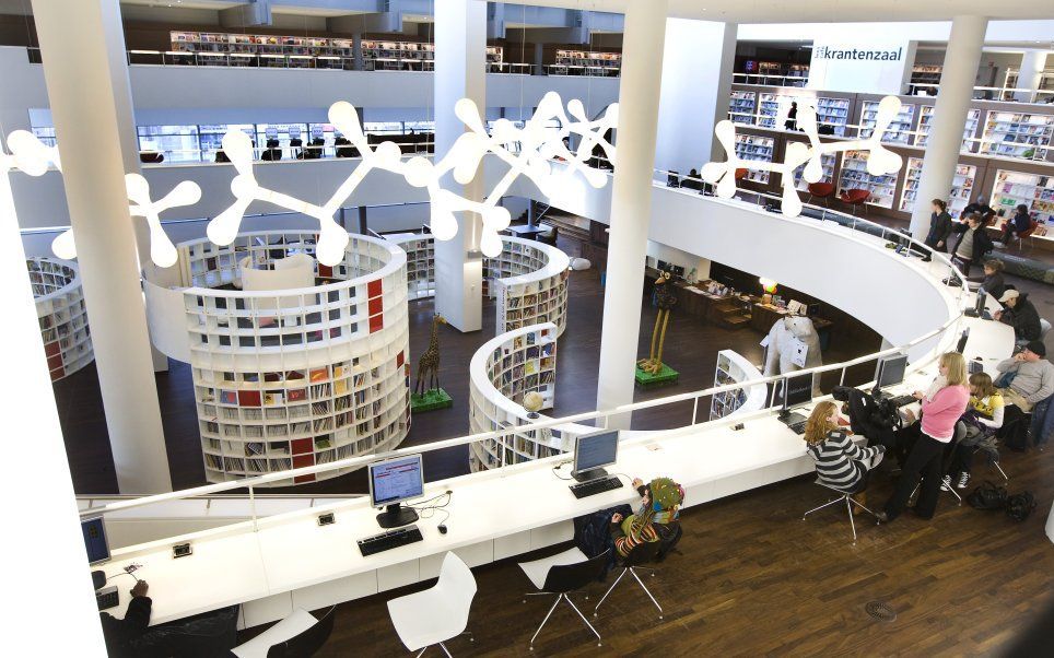 Openbare bibliotheek Amsterdam. Foto ANP