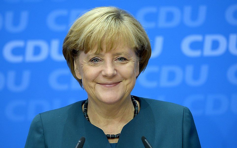 Angela Merkel. beeld AFP