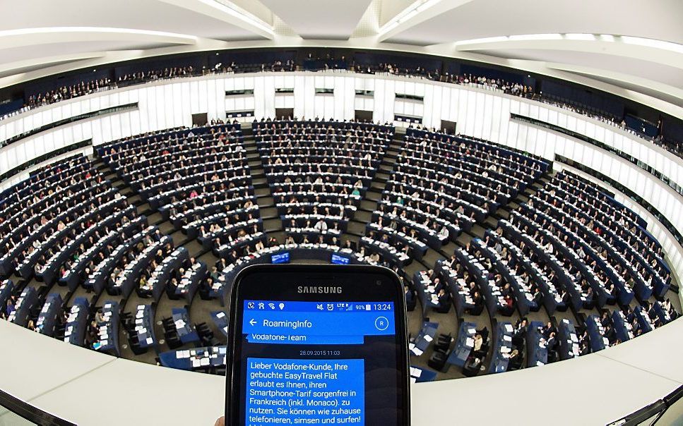 Het Europees Parlement. beeld EPA