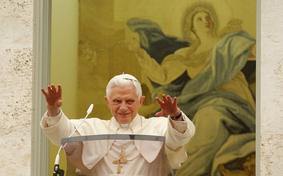 Paus Benedictus XVI. Foto EPA