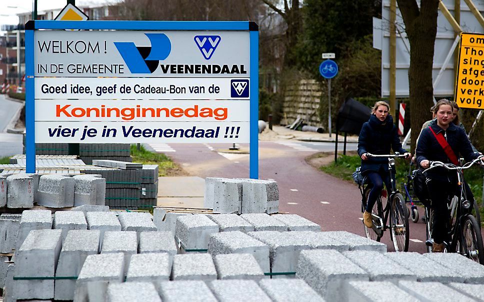 Veenendaal maakt zich op voor Koninginnedag. Foto ANP