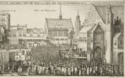 Onthoofding op het Binnenhof. beeld Haags Historisch Museum