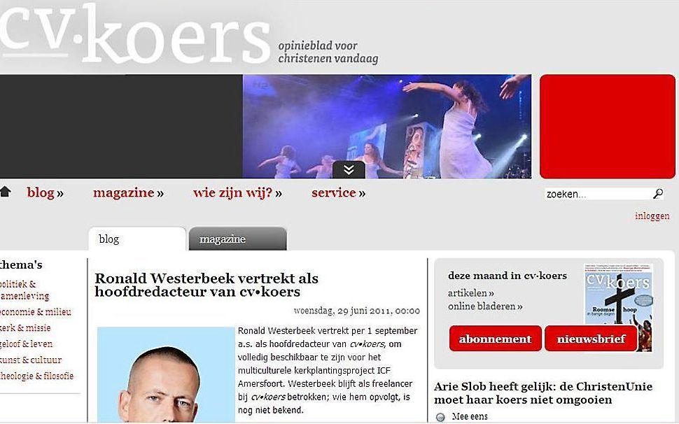 Website cv.koers