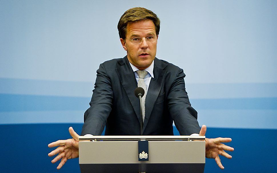 Rutte. Foto ANP