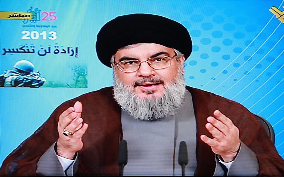 Hassan Nasrallah.  Foto EPA