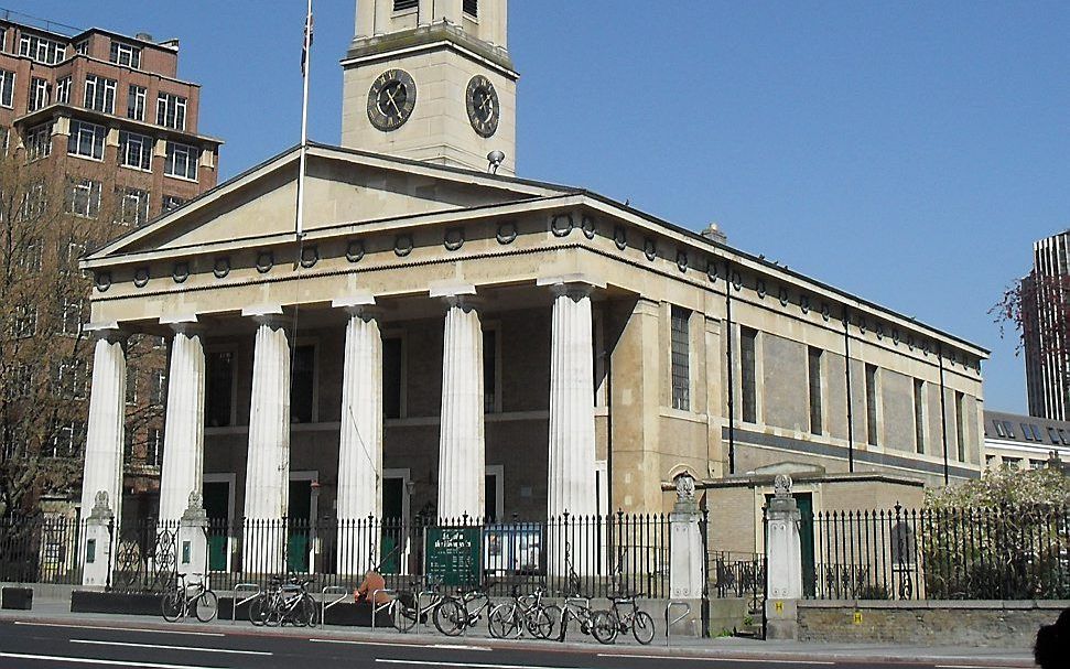 St. Johns Church in Londen-Waterloo. beeld The Voice of Hassocks/Wikimedia