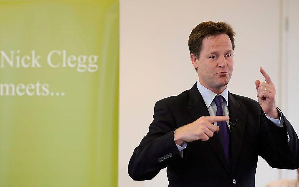 Nick Clegg. Foto EPA