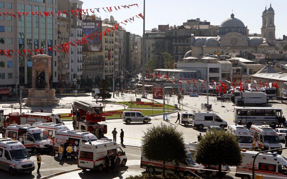 Aanslagen in Istanbul. Foto EPA