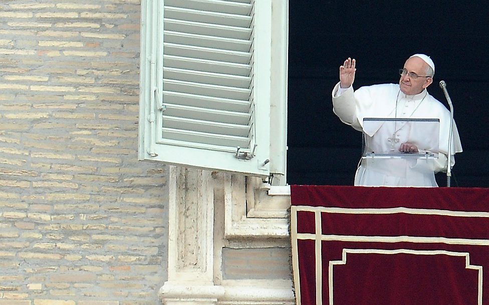 Paus Franciscus. Foto EPA