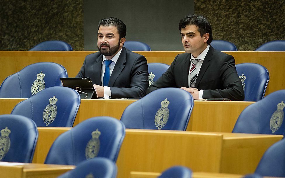 Selcuk Öztürk (l.) en Tunahan Kuzu. beeld ANP