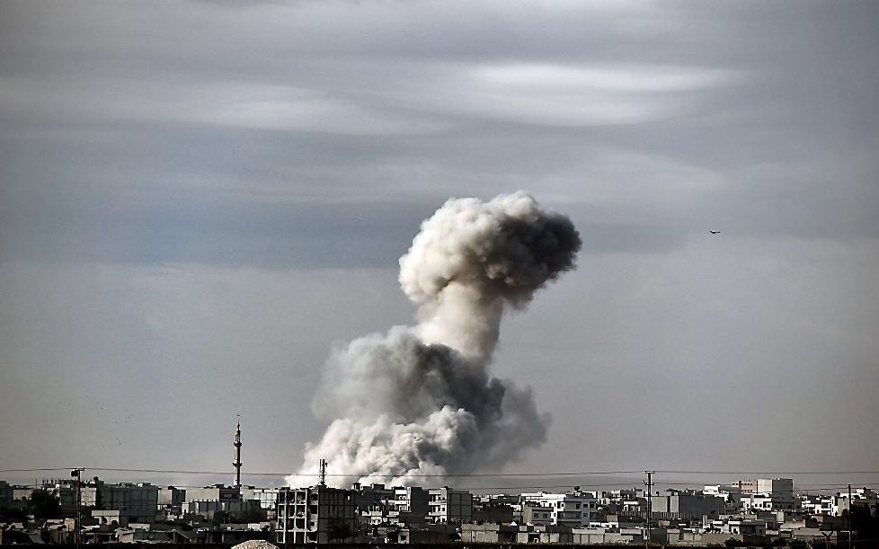 Kobani. Beeld AFP