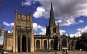 Sheffield Cathedral. beeld Wikimedia