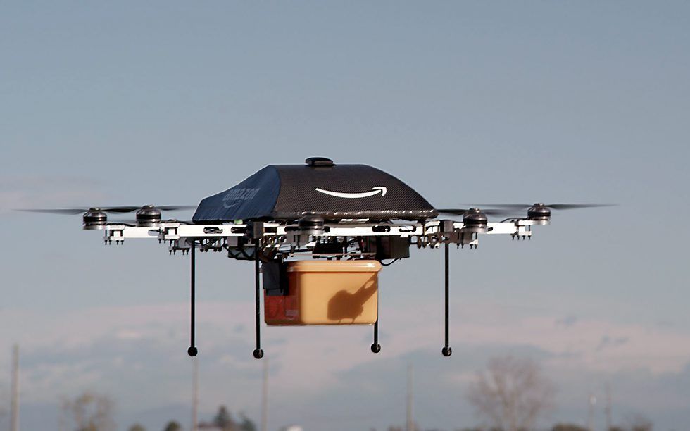 Drone van Amazon. beeld AFP