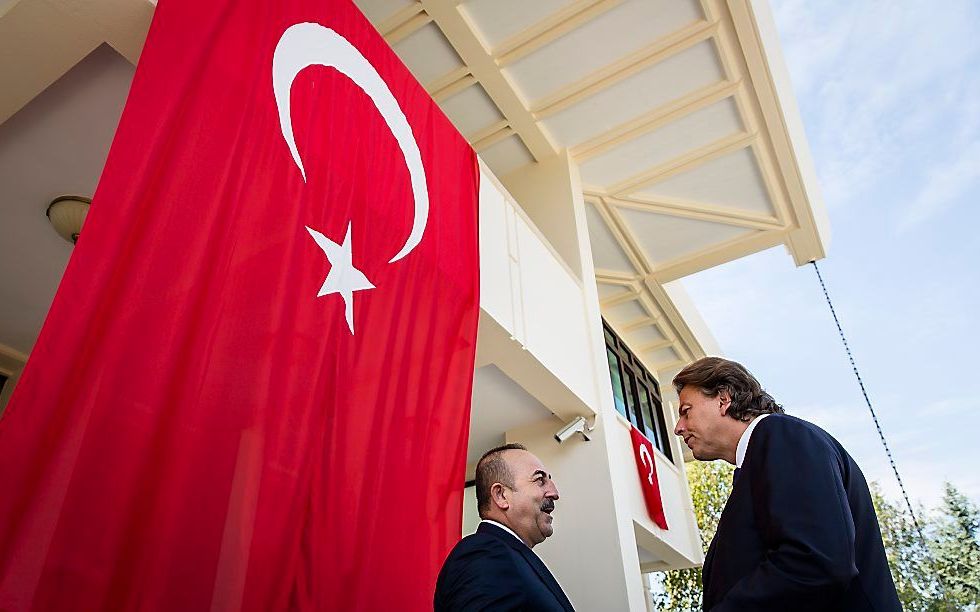 Minister Koenders in Turkije. Beeld ANP