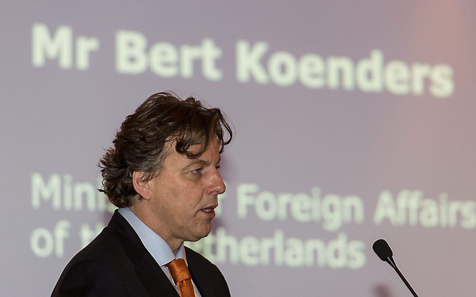 Minister Koenders (Buitenlandse Zaken). beeld EPA