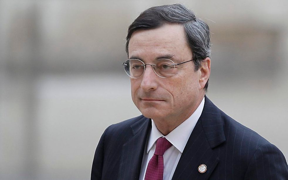 Mario Draghi. Foto EPA