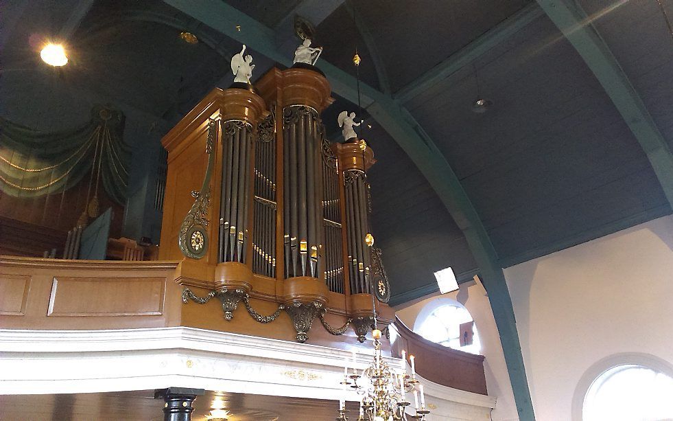 Het orgel in de Dorpskerk van Bleiswijk. Beeld Dorpskerk Bleiswijk