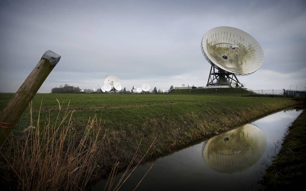 Afluisterstation in Burum. Beeld ANP