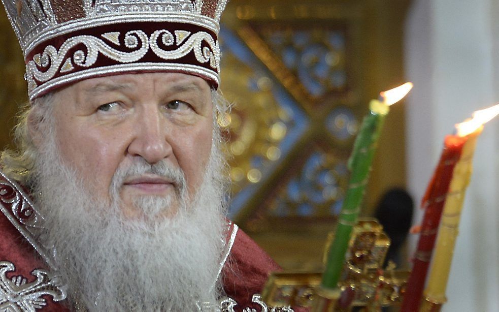 De Russisch-orthodoxe patriarch Kirill. Beeld AFP