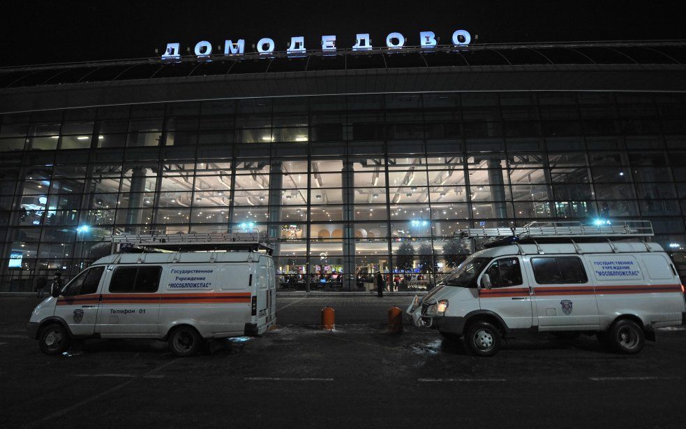 Rusland is een onderzoek begonnen naar mogelijke gaten in de beveiliging van de internationale luchthaven Domodedovo.  Foto EPA