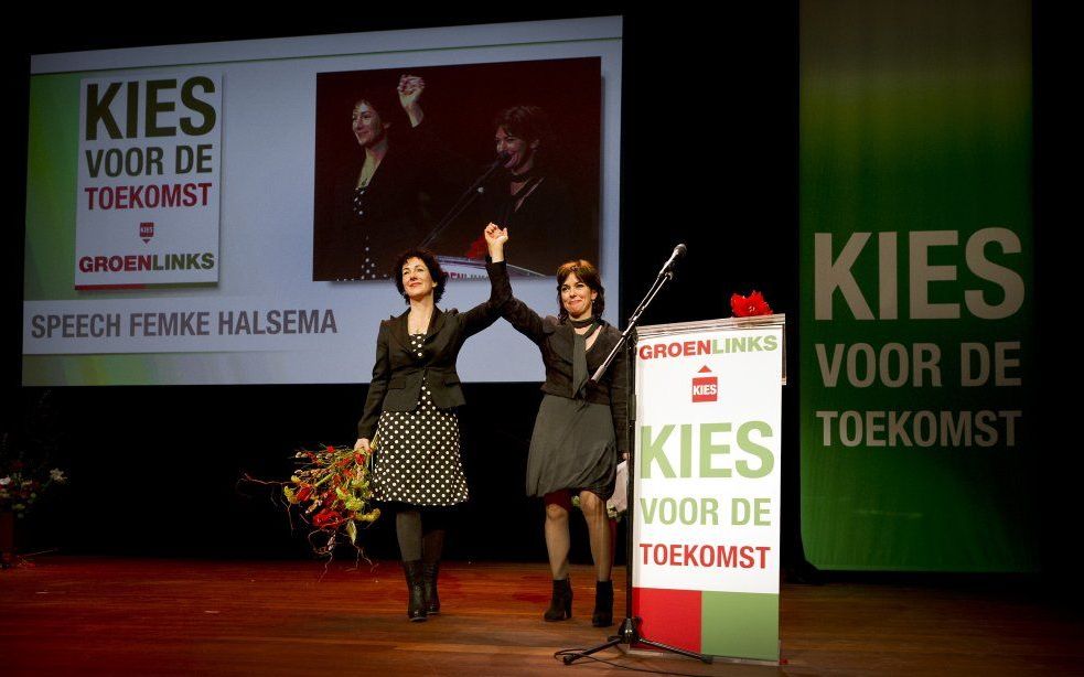 Afscheid van Femke Halsema.  Foto ANP