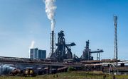 De hoogovens van Tata Steel in Velsen. beeld ANP, Lex van Lieshout