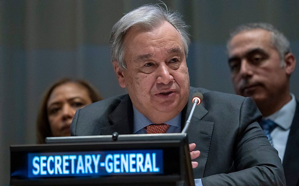 António Guterres. beeld AFP