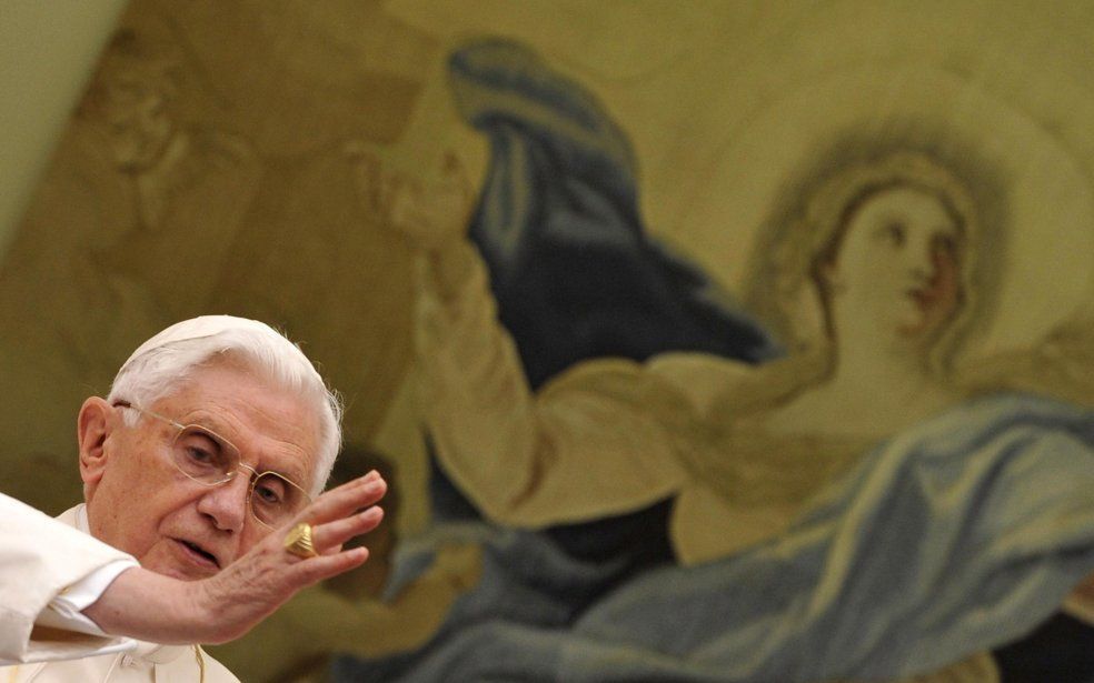 Paus Benedictus XVI. Foto EPA