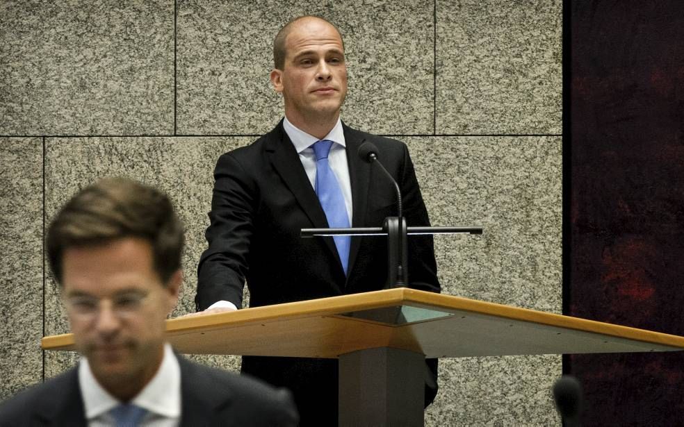 Rutte en Samsom. Foto ANP