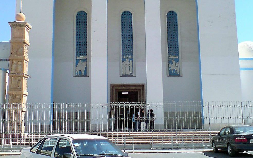 De rooms-katholieke St. Franciscuskerk in Tripoli. beeld Pig Sty Avenue/Flickr