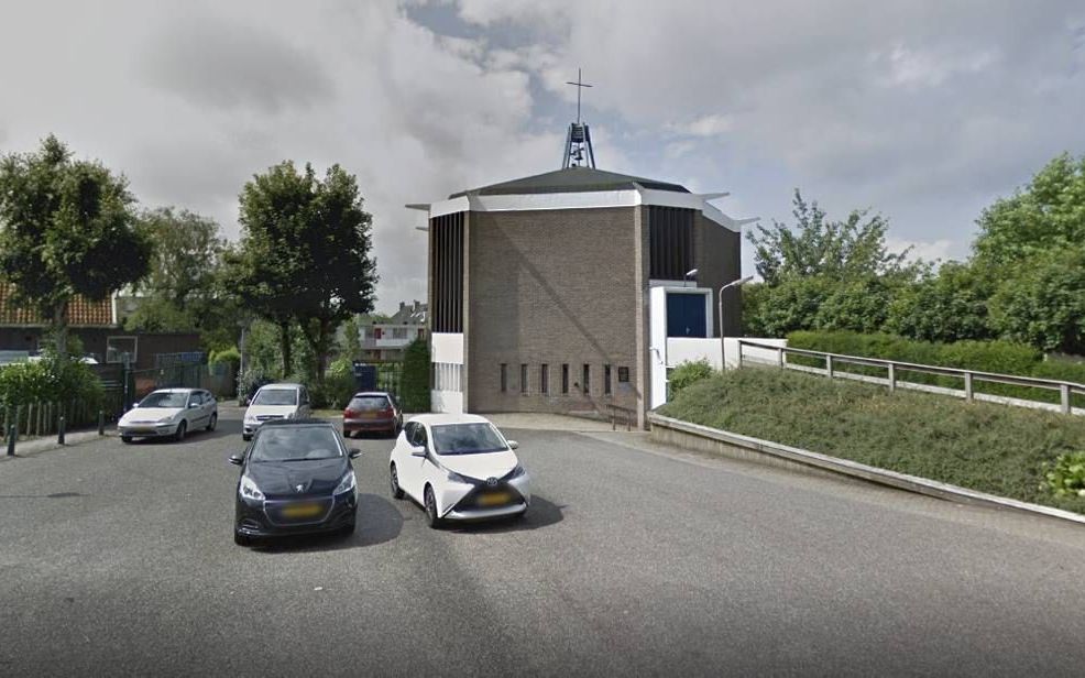 De Boomgaardkerk in Heerjansdam. Beeld Google Streetview